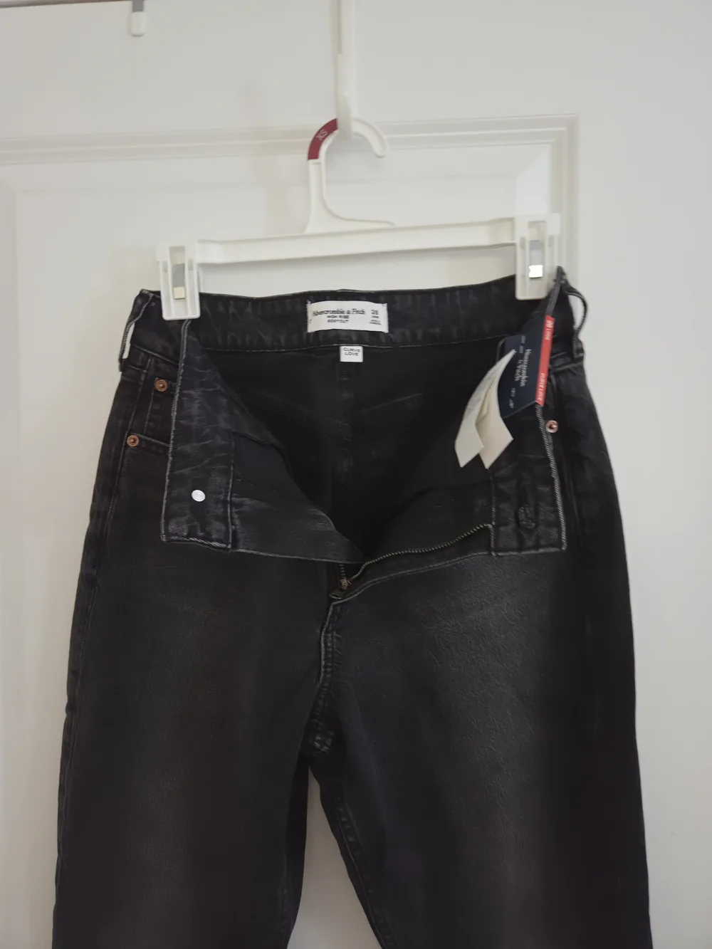 NWT Abercrombie Women's Curve Love High Rise Bootcut Jean